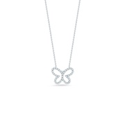 Roberto Coin Butterfly Pendant with Diamonds