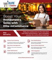 Free Mobile App for Restaurants | ElitemCommerce